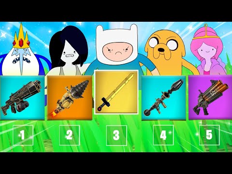 The *RANDOM* ADVENTURE TIME Challenge in Fortnite