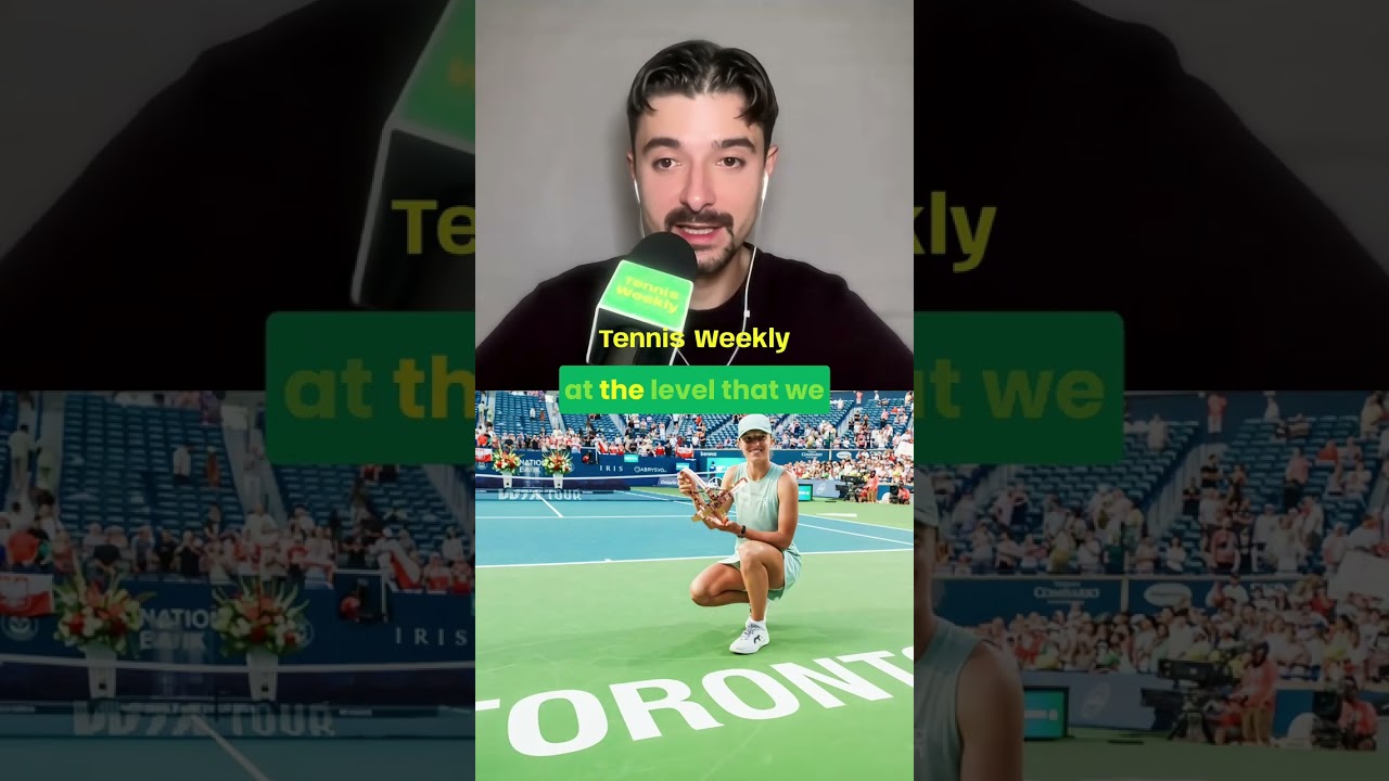 Iga Swiatek addressed the haters after winning in Canada #igaswiatek #swiatek #Świątek