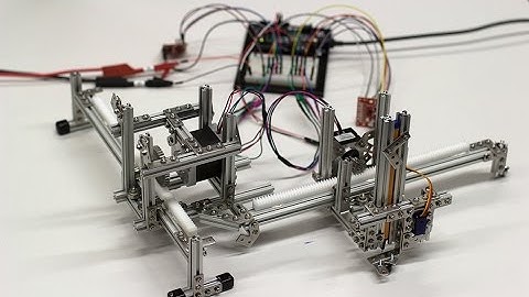 X/Y-Plotter with Input from Webcam - Arduino Processing