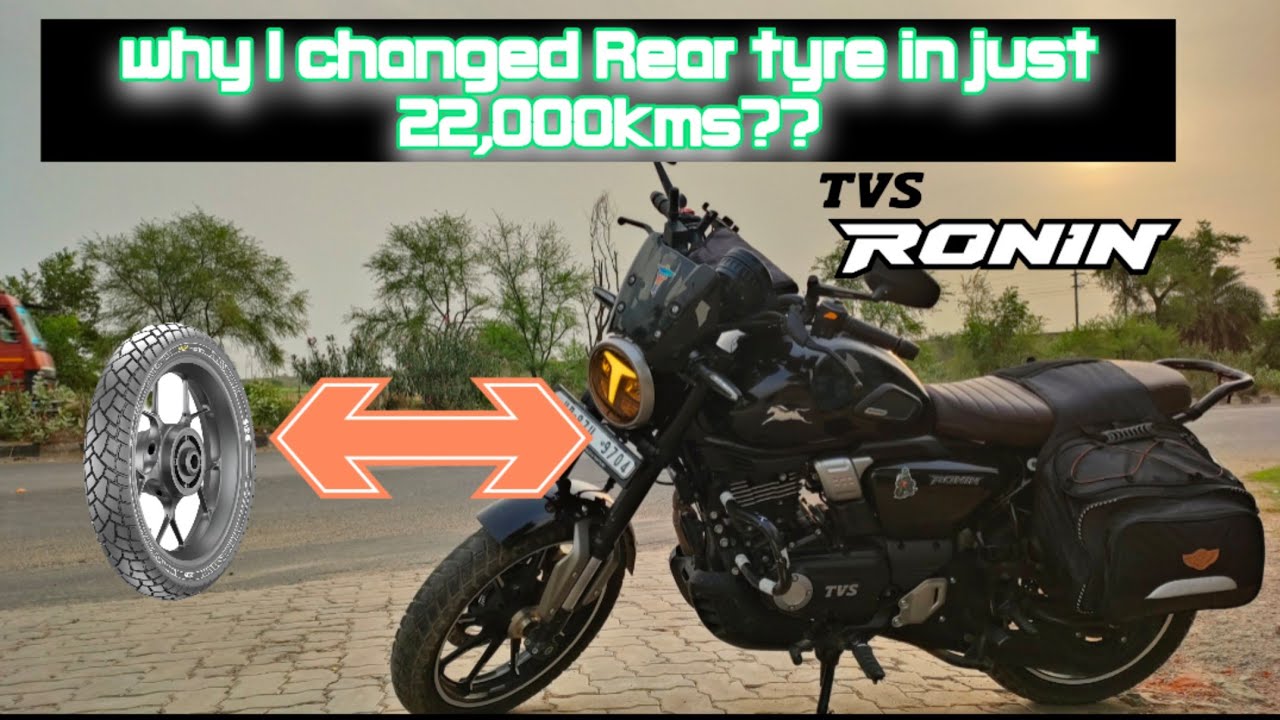 TVS RONIN rear tyre change||Which brand?||Cost||type of tyre??