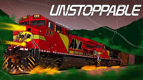 Unstoppable 🚂 train without driver movie clip 🎥