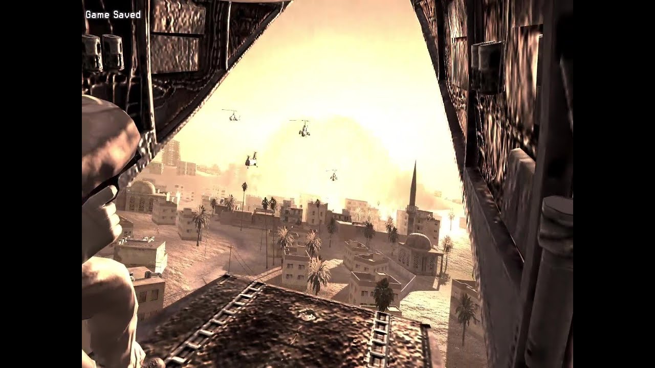 Call of Duty Modern Warfare, Shock And Awe, Aftermath. Gameplay