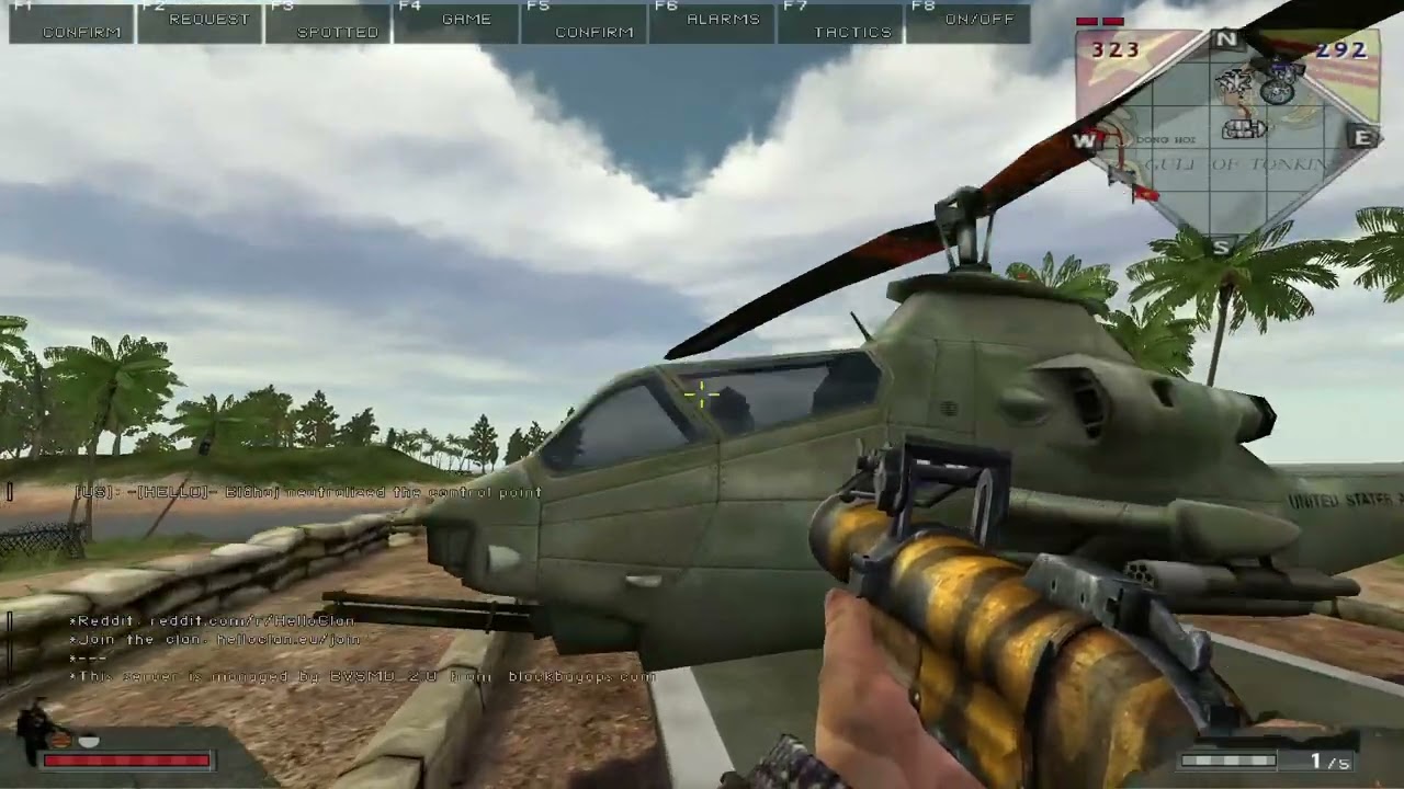 Thu Jan 1 2026 Battlefield Vietnam -[HELLO]- BFV | Allmaps V.21 Server Flaming Dart USA