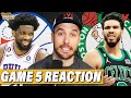 Joel Embiid leads 76ers over Celtics in Game 5, are Jayson Tatum &amp; Boston done? | Hoops Tonight