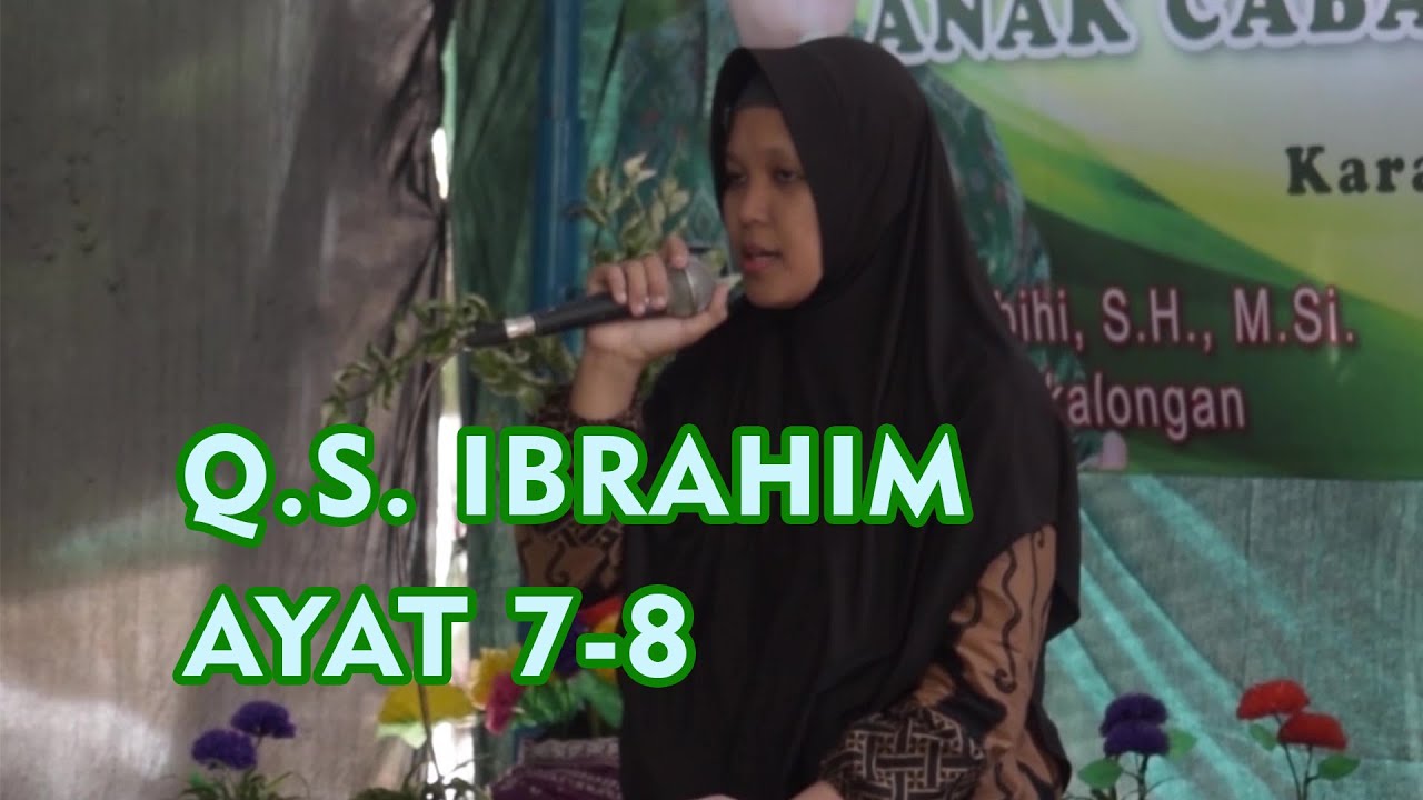 Nur Naila Fathin Q.S. Ibrahim Ayat 7 -8