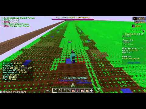 Hypixel Skyblock Crop/Wart nuker mod Macro Unbannable