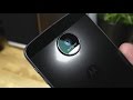 First Look: Moto Z,  Z Force, and Moto Mods (Projector, Speaker, Battery)