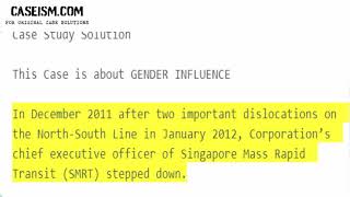 Information Singapore Mass Rapid Transit: Going Off Track Case Study Help - Caseism.com Guide