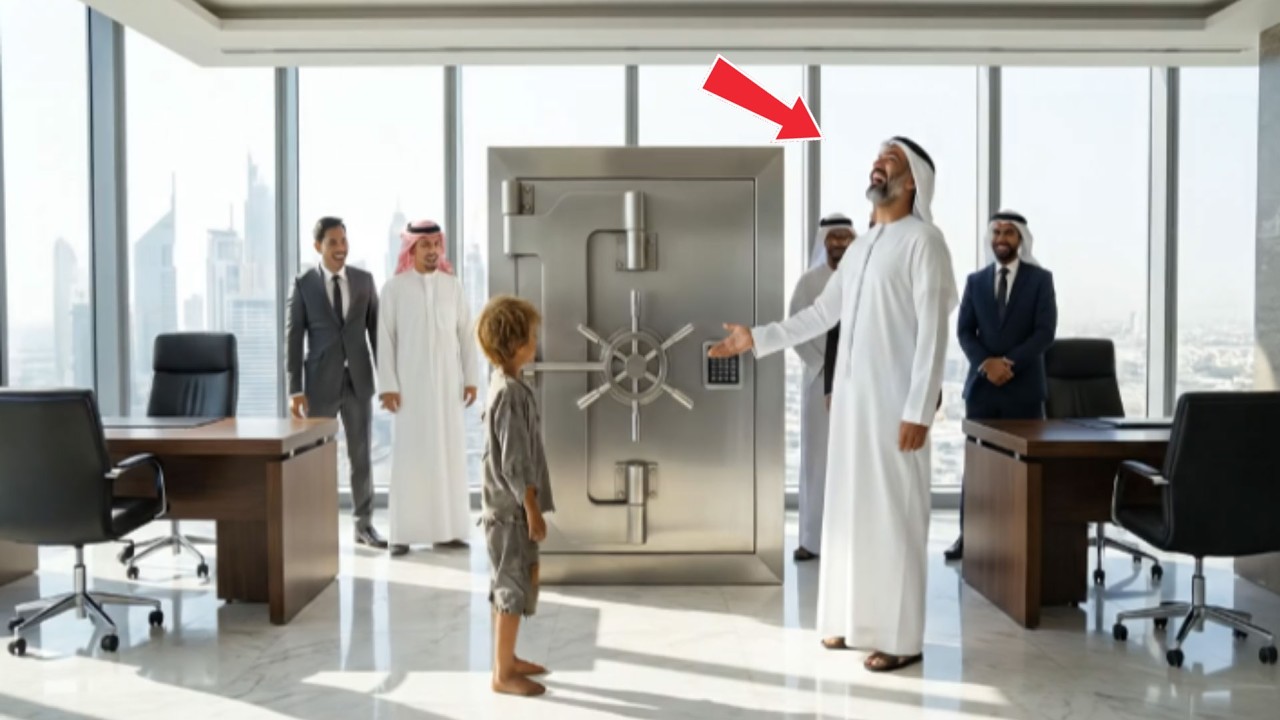 «أُعْطِيكَ 100 مِلْيُون إِنْ فَتَحْتَ الْخَزْنَة» ضَحِكَ الْمِلْيُونِيرُ… لَكِنَّ الصَّبِيَّ أَدْهَش