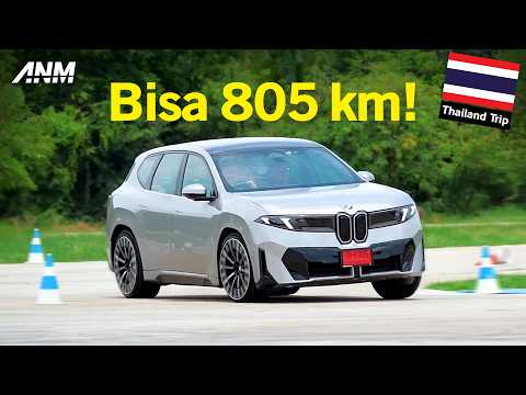 Nyetir BMW iX3 di Thailand
