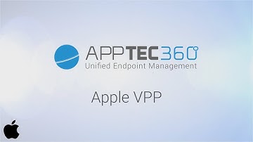 [iOS] VPP via Business Manager & School Manager - AppTec EMM Tutorial