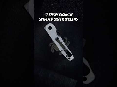 Spyderco Smock Rex 45. GP Knives Exclusive. My Knife Collection Pt. 18