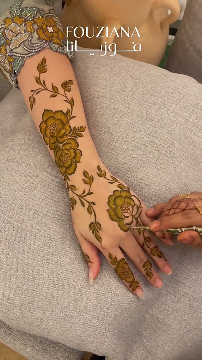 The most sort after Henna design in 2024 Eid