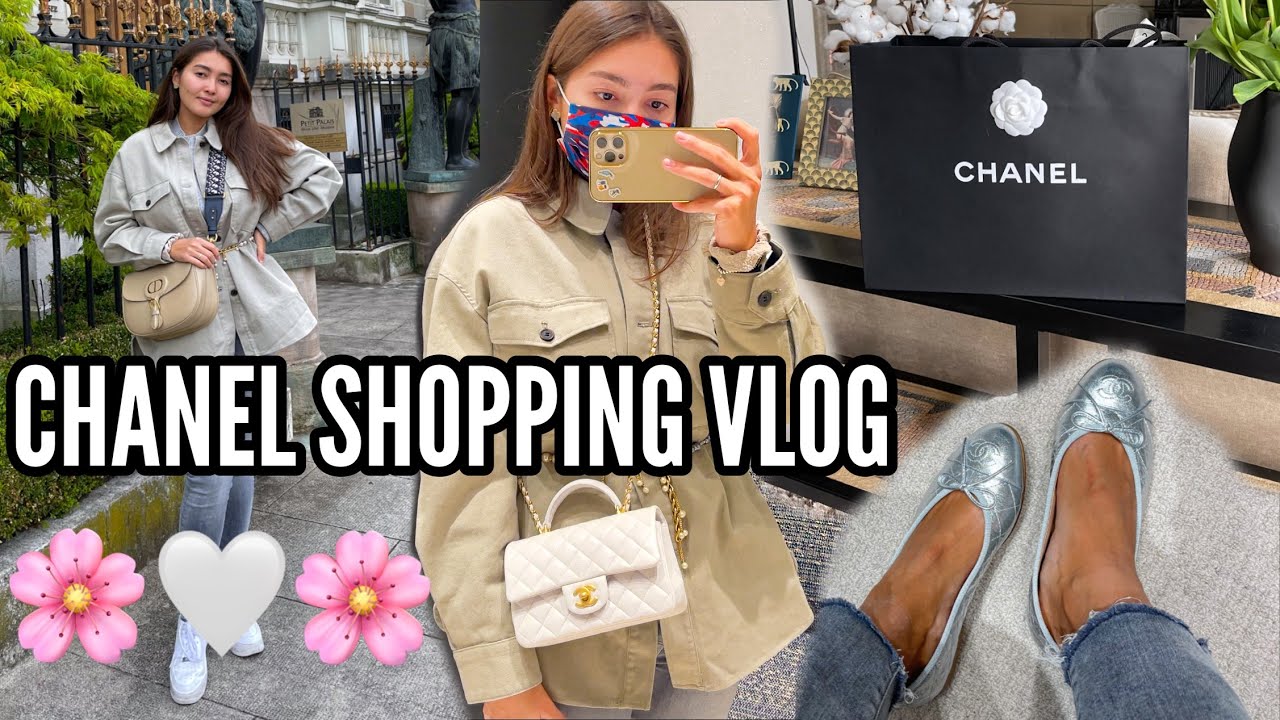 CHANEL BEAUTY BOUTIQUE SHOPPING VLOG + UNBOXING A GIFT FROM MY SA   ℳ𝒶𝒹𝒶𝓂 ℳ.ℳ 𝒮𝓉𝓎𝓁ℯ𝒾𝒸ℴ𝓃 ♛ 