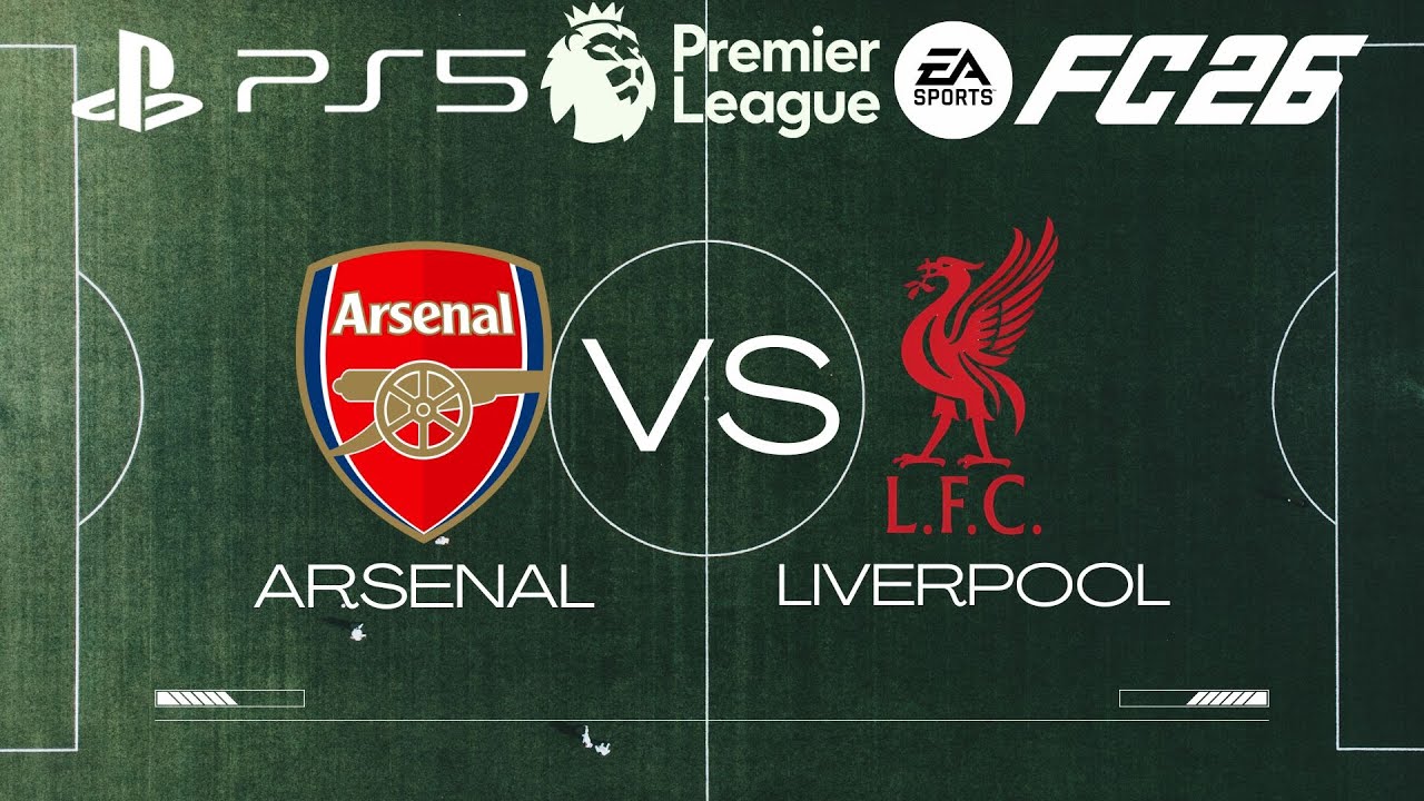 EA FC 26 | Arsenal VS Liverpool - Premier League 2025/26 | Matchday 21 | Gameplay PS5 Slim Next Gen
