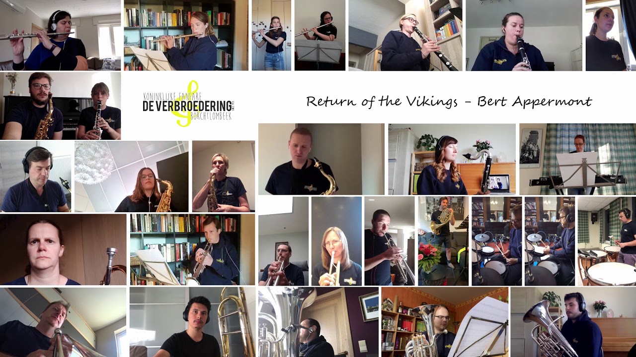 Return of the Vikings - Bert Appermont -  Koninklijke Fanfare De Verbroedering Borchtlombeek