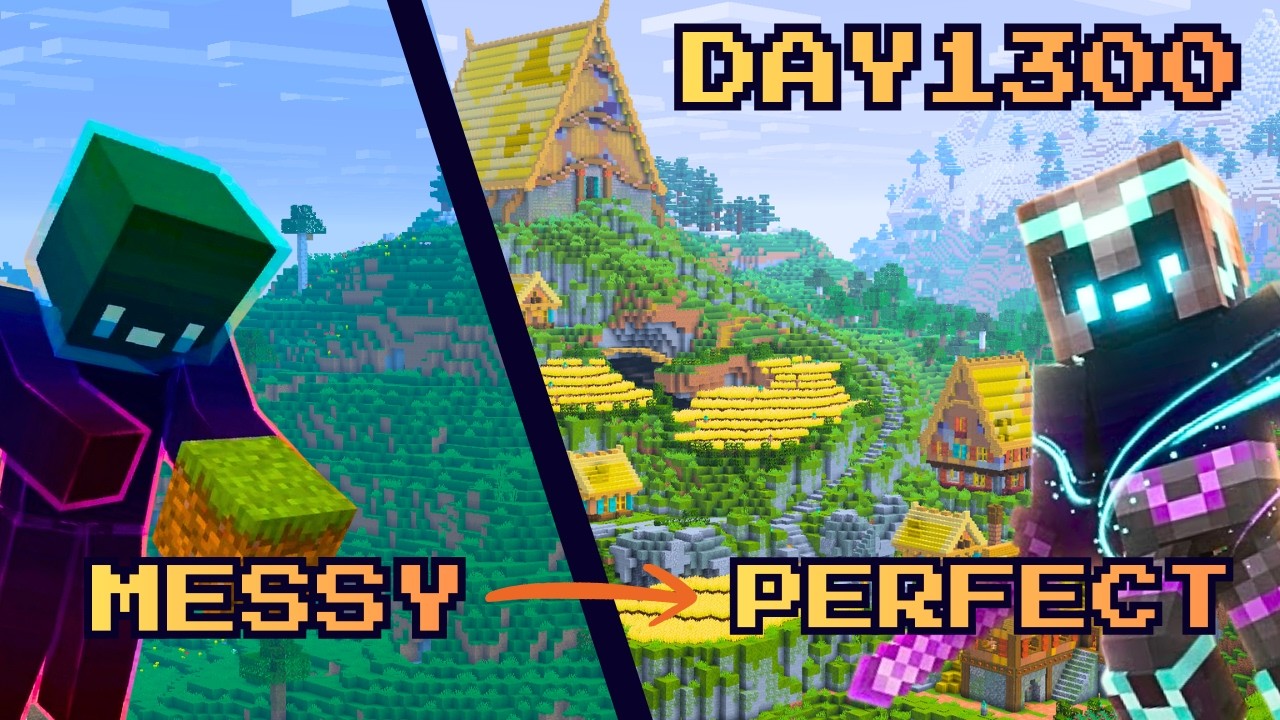 I Finished My Starter Base In My Minecraft Forever World! What's Next ...