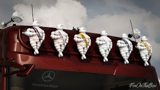 ETS2 1.45 Bibendum / Michelin Pack | Euro Truck Simulator 2 Mod