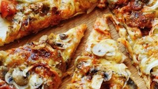 Pizza hut, Пицца.Уй шароитида маззали пицца тайёрлаш