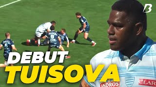 Josua Tuisova's Racing 92 Debut! Performance against Bayonne 2024