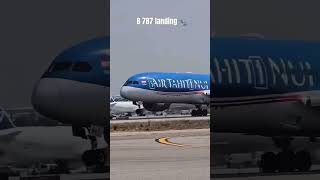 Rate the pilots landing! Boeing 787-9 Air Tahiti 😍✈️ #aviation #planespotting #flight