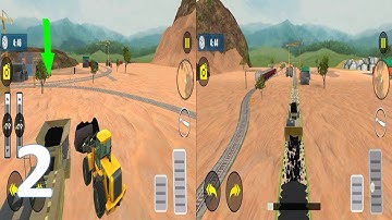 Train Station Construction Simulator;Urban Games New Game Mobile Walkthrough All Levels iOS,Andr