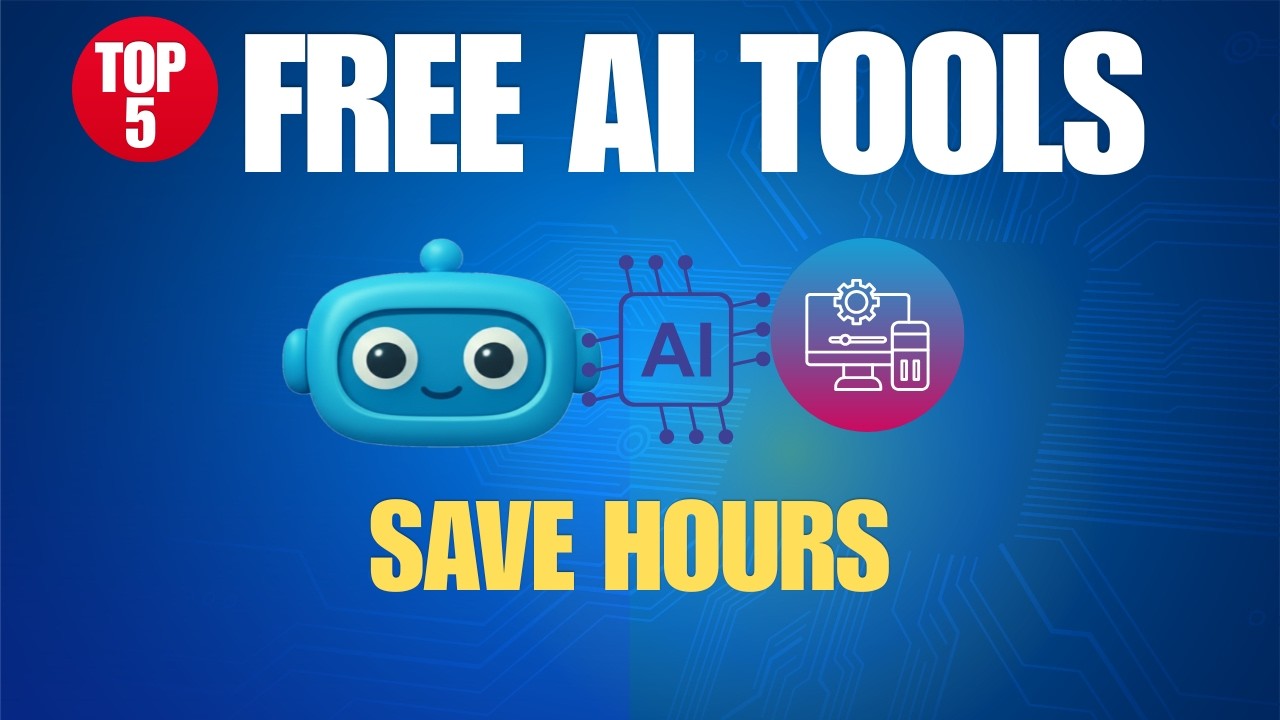 Top 5 FREE AI Tools That Will Save You 10+ Hours Daily (2026) - YouTube