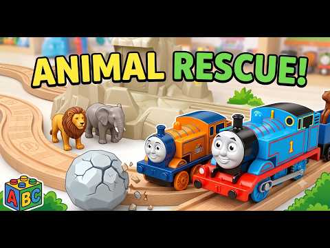 Thomas & Friends Animal Rescue Adventure with Thomas, Stefano & Percy | ABC Land
