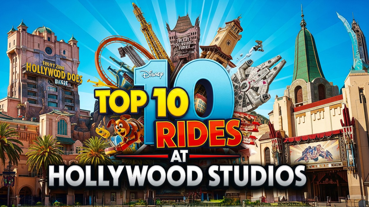 Top 10 Rides at Disney’s Hollywood Studios
