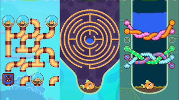 Save the Fish 376-380 Levels