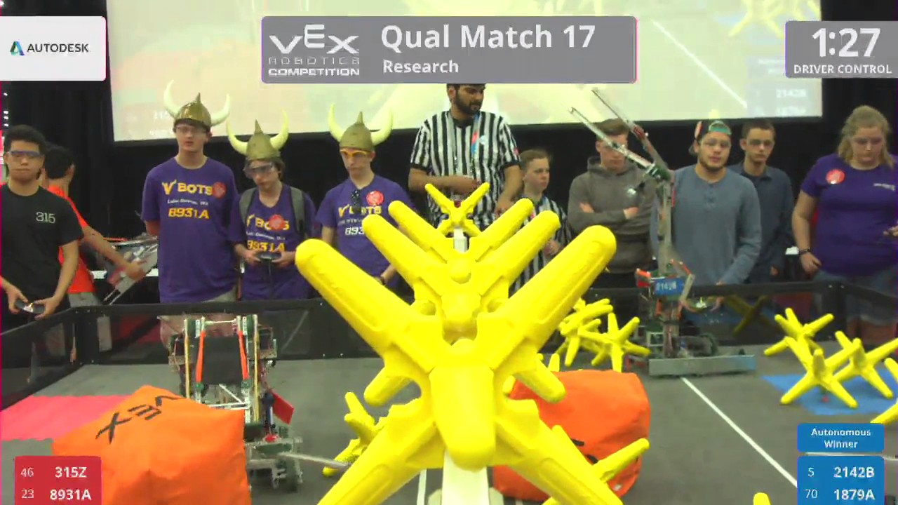 2017 VRC Res Q17 - 315Z 8931A vs 2142B 1879A - 33 to 10