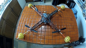 Hobbyking Quadcopter Frame V1, Xcopter, First Flight,
