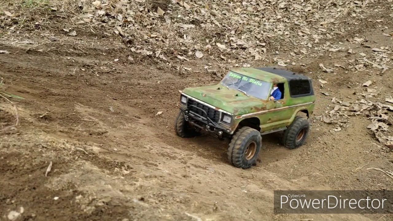 Traxxas trx4 Bronco with front overdrive gear. YouTube