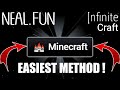 How to make minecraft in infinite craft easy tutorial