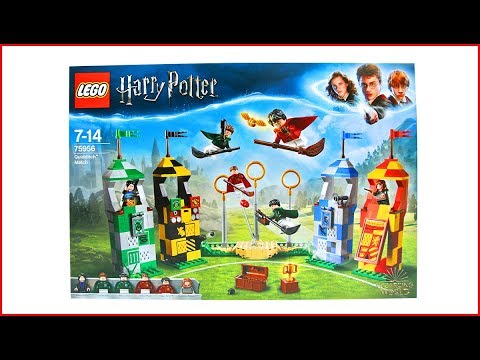 LEGO HARRY POTTER 75956 Quidditch Match Construction Toy - UNBOXING -  YouTube