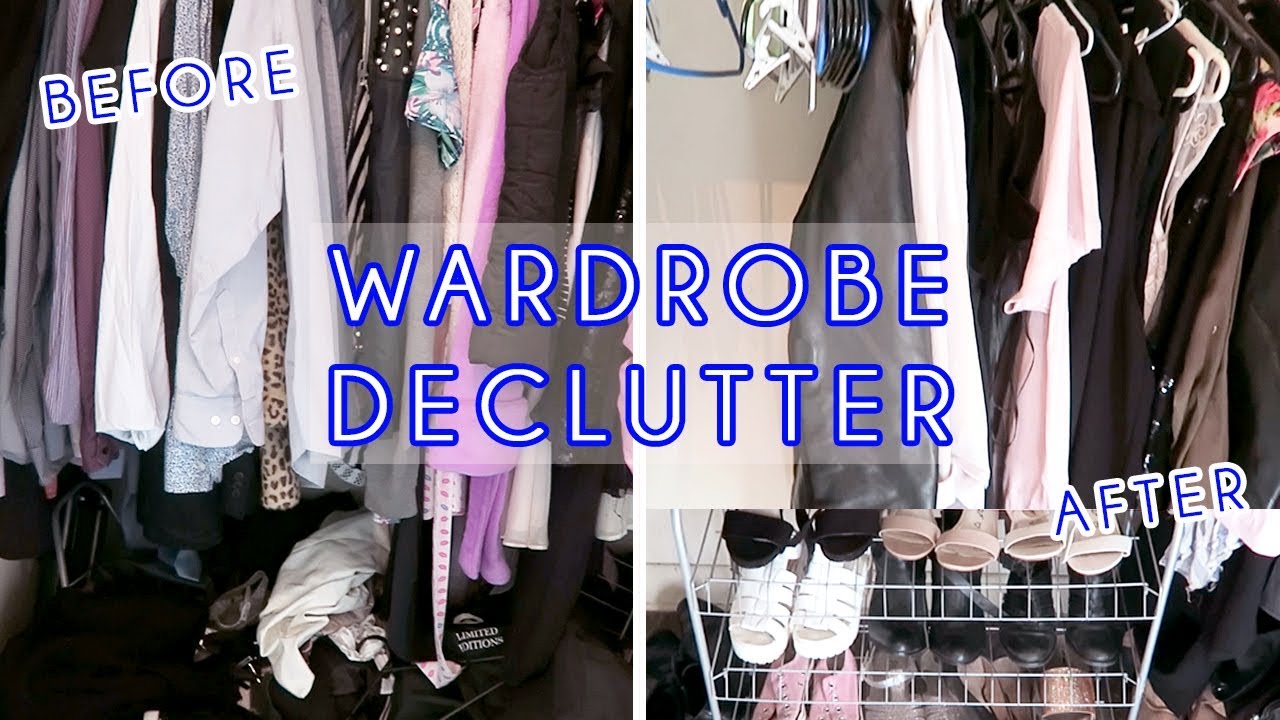 HUGE WARDROBE DECLUTTER