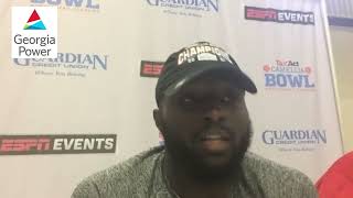 GSU FB: Darren Grainger, Jamil Muhammad, and Aubry Payne Press Conference - TaxAct Camellia Bowl