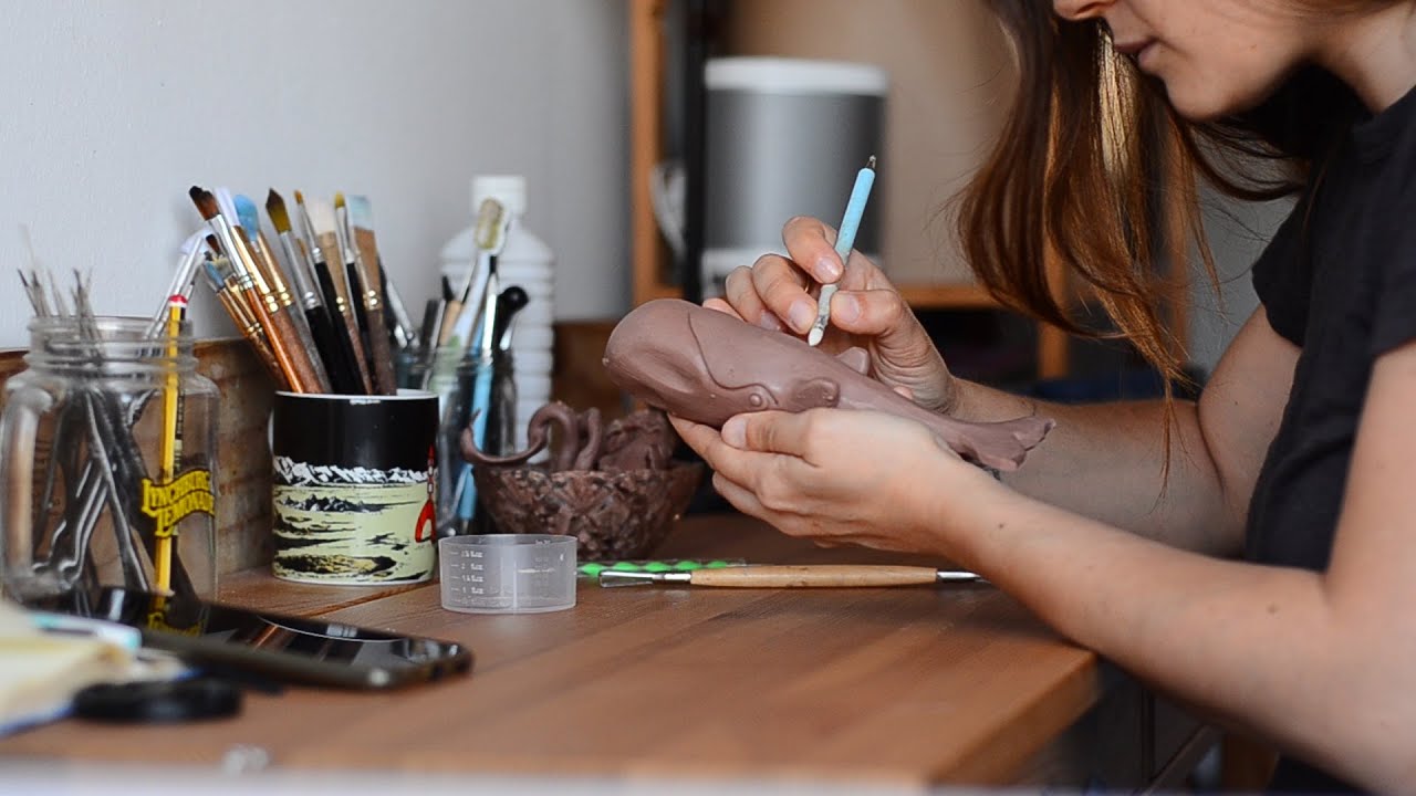 Making a two-part silicone mold ✱