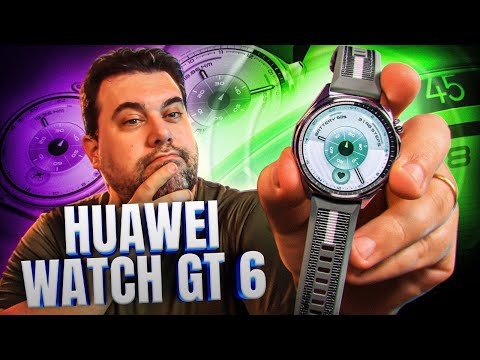 Video Huawei Watch GT 6: AUTONOMIA MONSTRA, mas ISSO PODE TE FAZER DESISTIR!