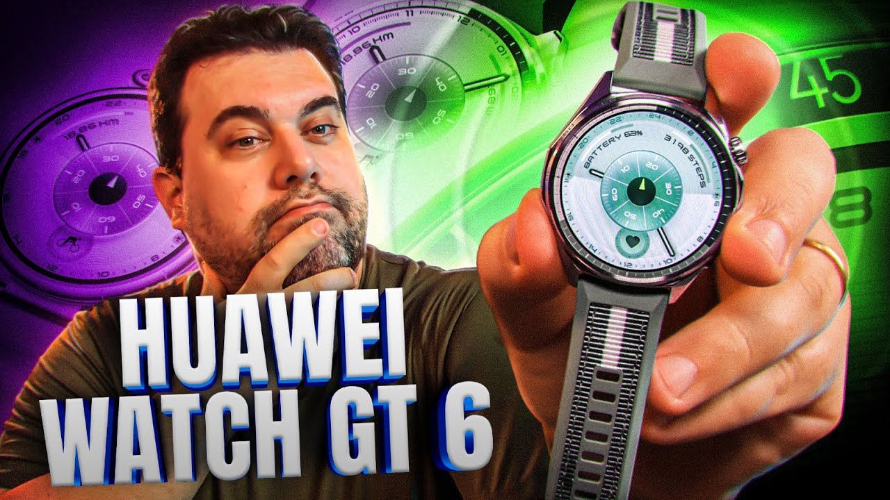 Huawei Watch GT 6: AUTONOMIA MONSTRA, mas ISSO PODE TE FAZER DESISTIR!