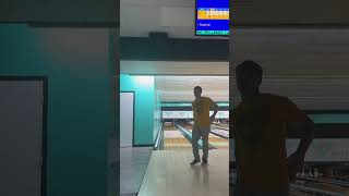 Me bowling for PBA regionals on 35 ft cheetah pattern