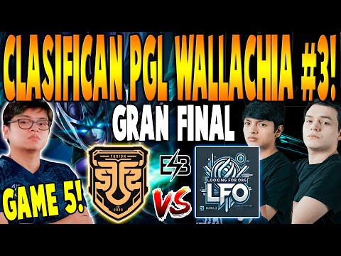 FUSION VS LOOKING FOR ORG [GAME 5] BO5 - GRAN FINAL🏆 "KOTARO vs PAYK"- PGL WALLACHIA SEASON 3 DOTA 2