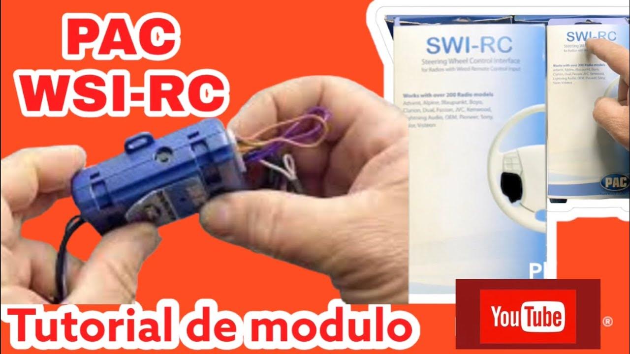 Cómo instalar módulo PAC SWIRC tutorial YouTube