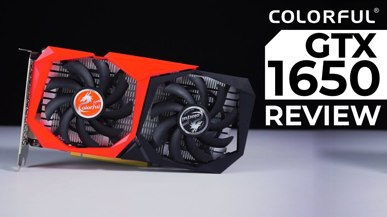 Colorful Battle AX GTX 1650 Review - The Budget Gaming GPU - YouTube