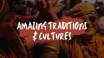 Around the World: Amazing Traditions & Cultures Explained for Kids!