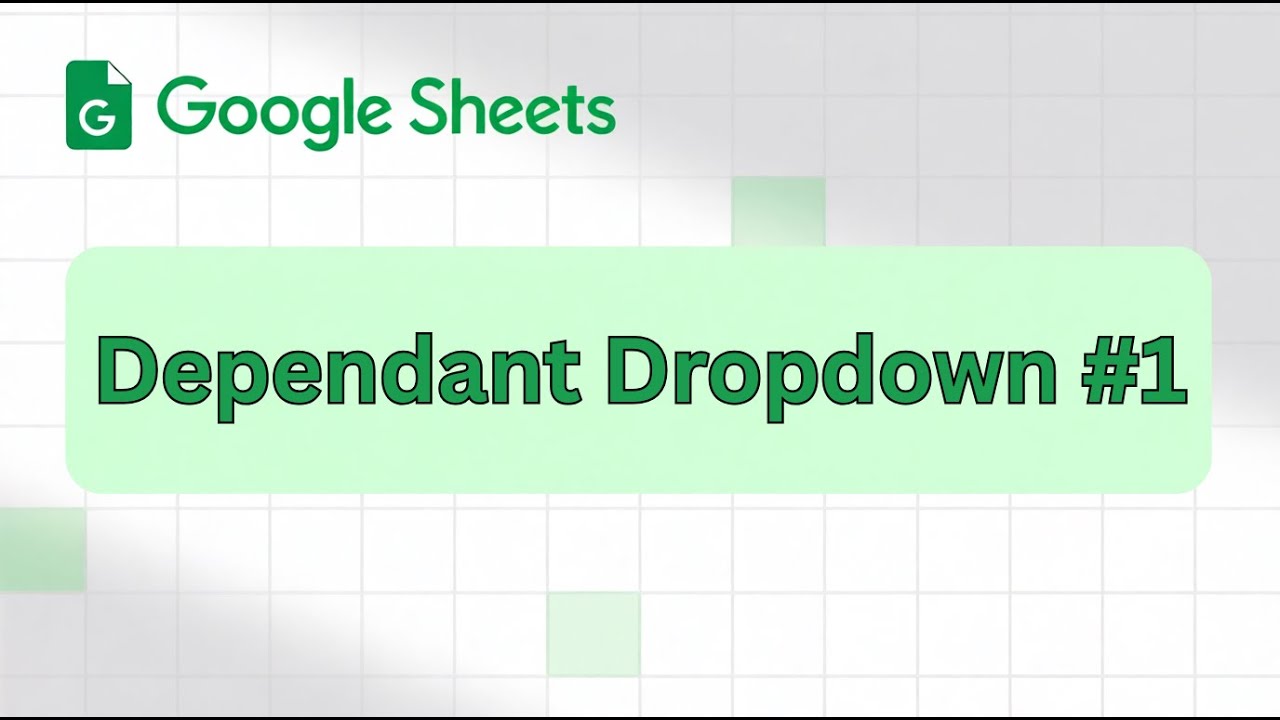 Google sheets da Dependant dropdown | Выпадающий Список в Гугл таблиц