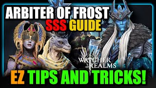 Arbiter of Frost - Dolores + Infernal - Immortal Codex SSS Guide | Watcher of Realms - Test Server