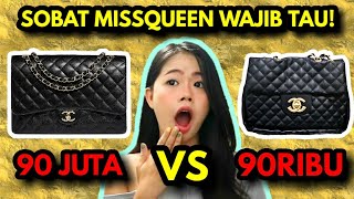 BANDINGIN TAS 90 JUTA VS 90 RIBU YANG ADA DI PASAR!