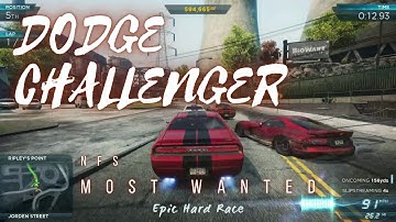 🏆 Power Struggle Victory! | Dodge Challenger SRT Dominates Hard Race | NFS Most Wanted