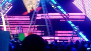 Jeff Hardy pyro at Extreme Rules 2009